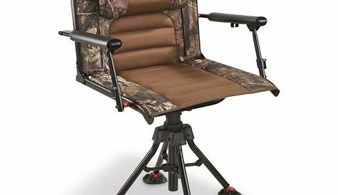 Bolderton 360 Comfort Swivel Camo Hunting Chair, Mossy Oak