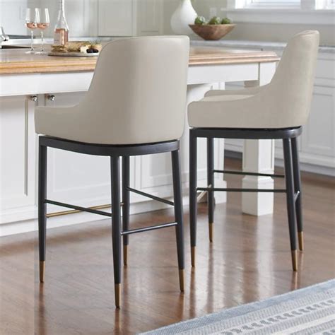 Swivel Counter Stool Low Back