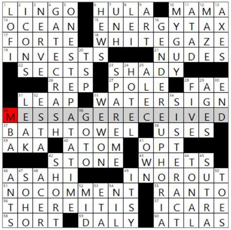 Swivets Crossword