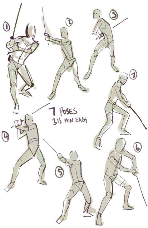 Sword Poses