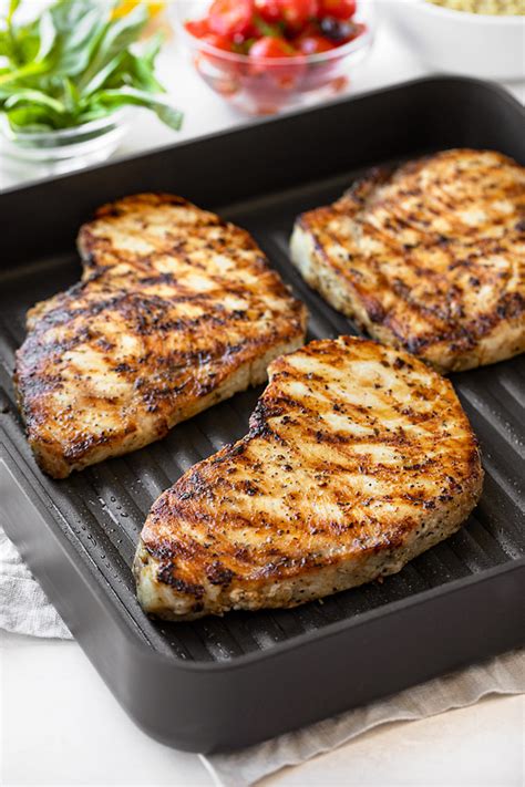 Swordfish On Grill Pan