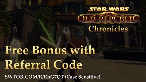 swtor referral code 2023