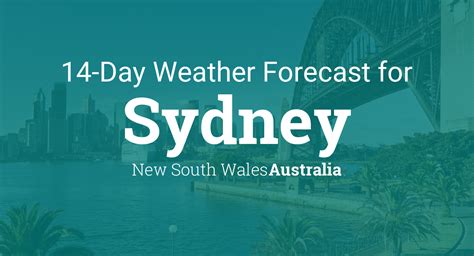 sydney 14 day weather outlook