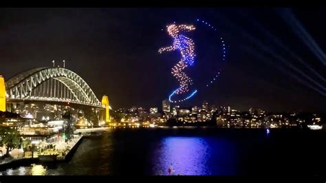 sydney harbour drone show