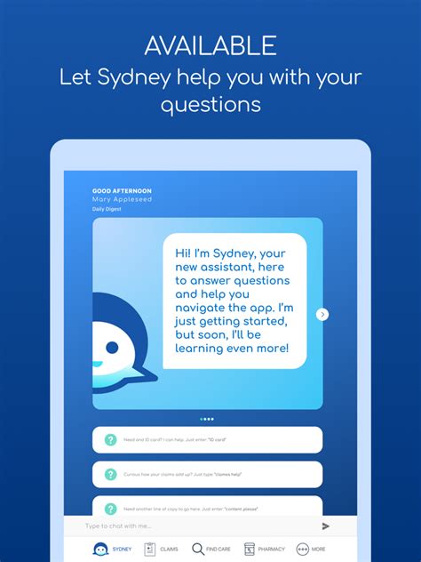 sydney health app not working