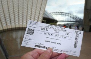 sydney opera house tickets 2022