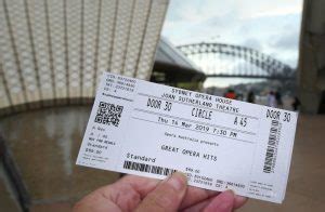 sydney opera house tickets last minute