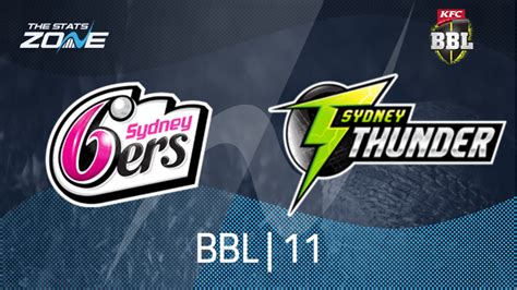 sydney sixers vs sydney thunder prediction