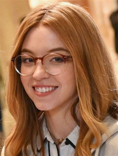 sydney sweeney with glasses