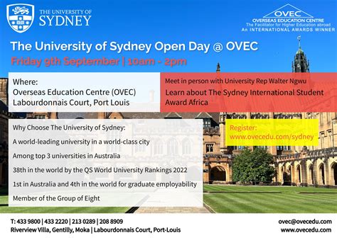 sydney university open day