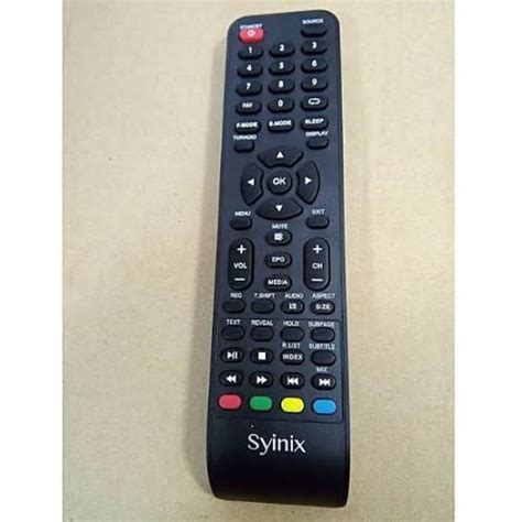 Syinix Tv Remote Control Code