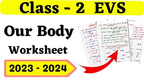 syllabus of evs for class 2
