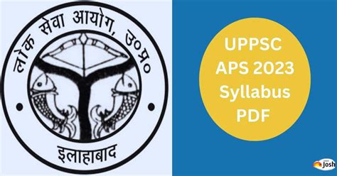 syllabus of uppsc 2023