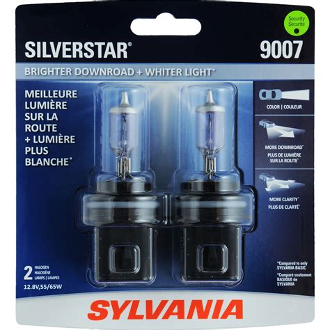 sylvania 9007 standard halogen headlight bulb