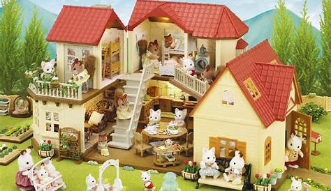 Sylvanian Famille Maison Epoch Families Family Green Hill House