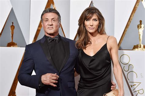 sylvester stallone and wife photos