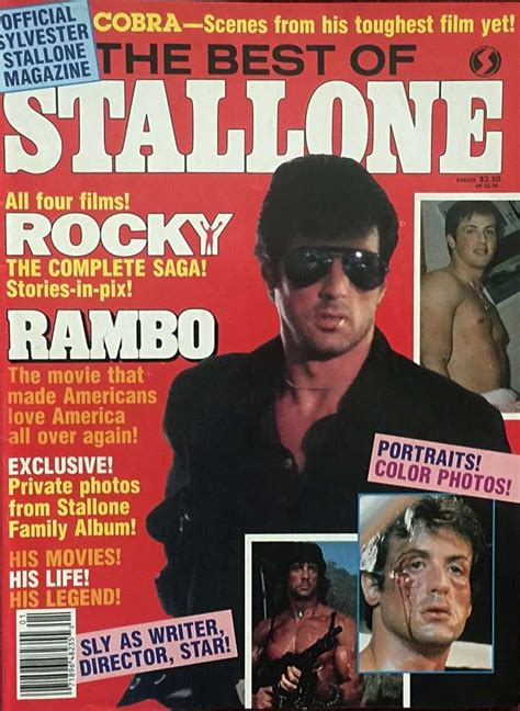sylvester stallone magazine covers
