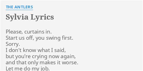 Sylvia by Elvis Presley lyrics