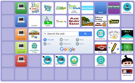 symbaloo elementary school 3rd grade