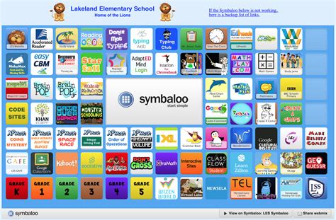 symbaloo games without logging in