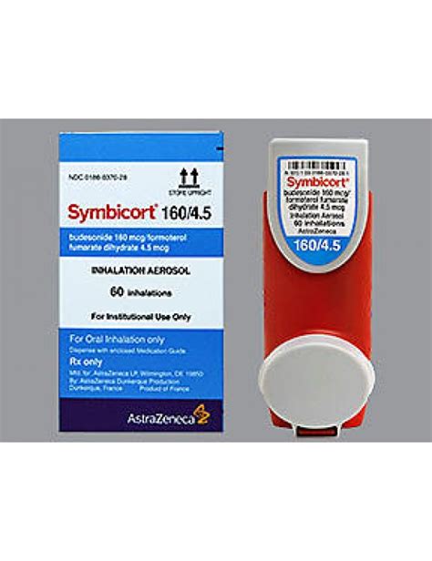 symbicort 160-4.5 mcg inhaler