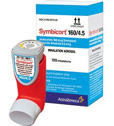 symbicort 160-4.5mcg/act aerosol