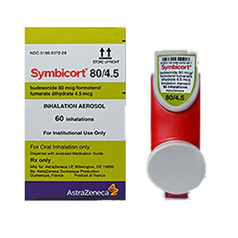 symbicort 80-4.5 mcg/act aerosol
