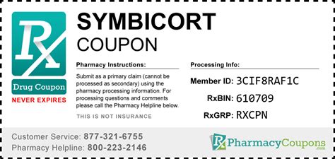 symbicort coupon with insurance
