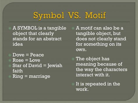 symbol and motif examples