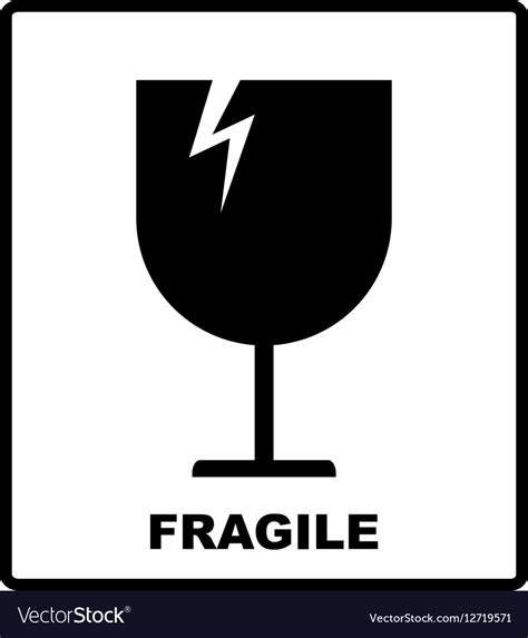 Symbol For Fragile Material