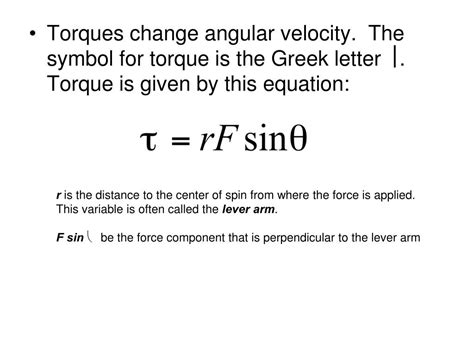 Unlocking the Mystery: Symbol for Torque in Physics