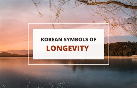 symbol of long life in korea