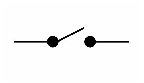 Symbole De Linterrupteur Electrique Interrupteur Double Allumage