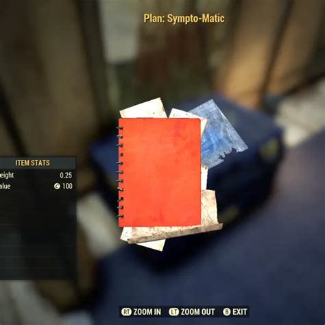 symptomatic fallout 76