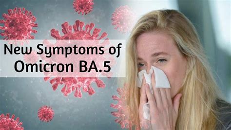 Covid symptoms Runny nose most common sign of Omicron