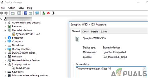 synaptics wbdi driver windows 10