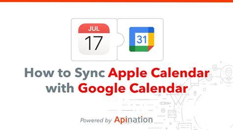 Sync Apple Calendar With Google