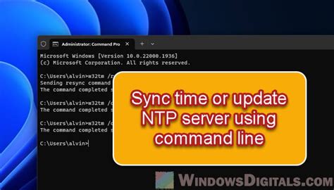 Sync Clock From Ntp Server