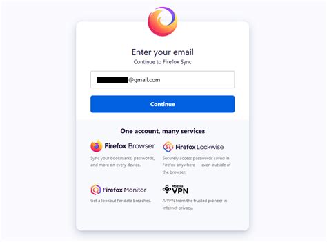 sync firefox passwords with iphone