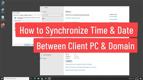 Sync Time With Domain Controller From Command Prompt