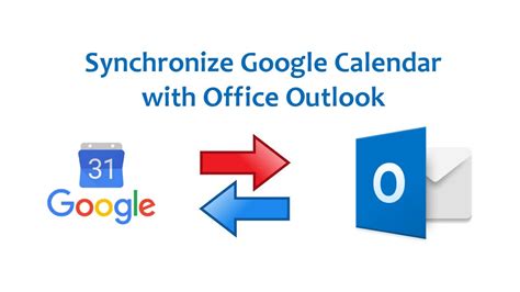 Synchronize Google Calendar With Outlook