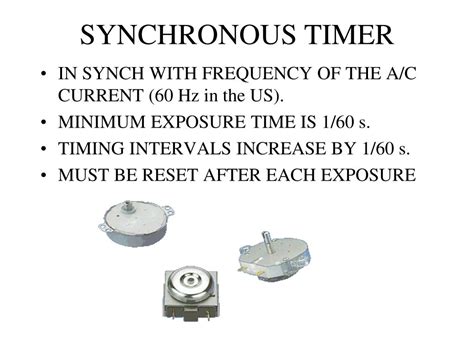 Synchronous Timer Definition Radiology