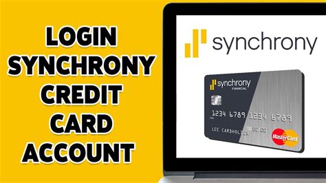 synchrony mastercard log in