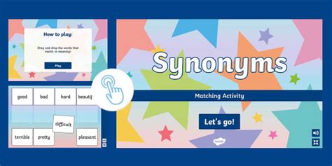 Synonym Beat Game