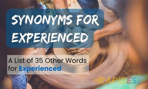 Synonym For Experienced Together