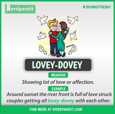 synonym for lovey dovey