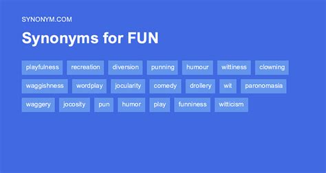 Synonym Fun Filled