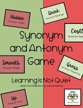 Synonym Guessing Game
