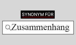 synonym im zusammenhang mit