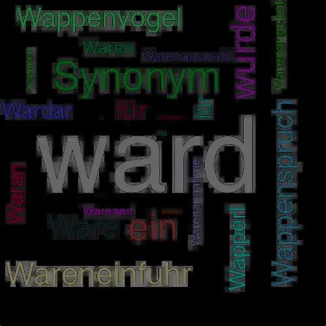 Synonym Zu Ward